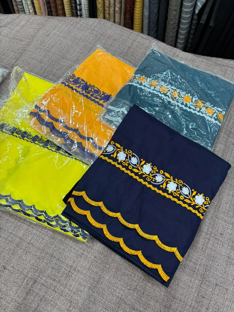 Colourful embroidered Hajurias collection
