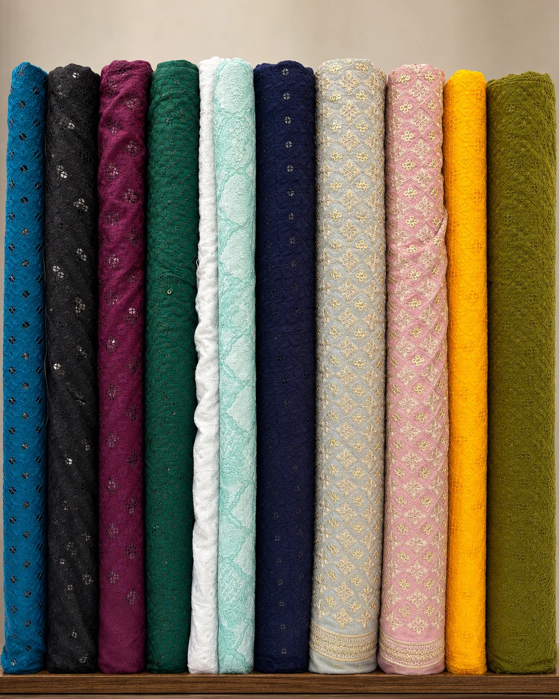 Premium embroidered Rumala Sahib fabric collection
